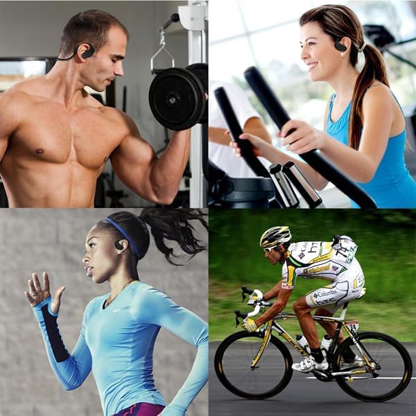 Wireless Headphones Compatible with Motorola Moto G/G Play (2026) - Sports Earphones Hands-Free Microphone Folding Neckband Headset