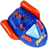 Fantástica tabla de surf inflable con ventana de visualización, mide 74 cm x 60 cm, es bastante pequeña pero perfecta para mayores de 3 años (bajo supervisión)