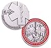 EMS Challenge Coin - When Seconds Count - Emergency Medical Services Coin - Die Stuck 3D Challenge Coin