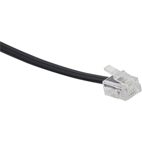 Miniatura 1 de Power Gear Cable de línea telefónica, 15 pies, cable telefónico, extremos modulares, funciona para teléfono, módem o máquina de fax, para uso en