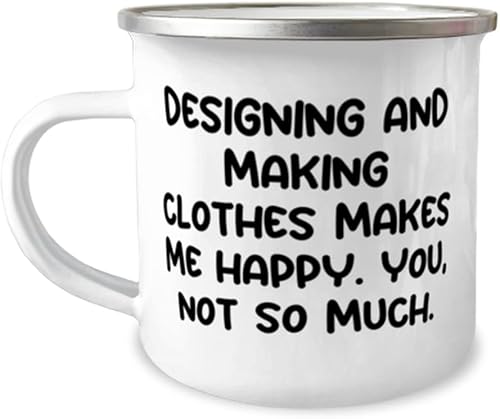 Brilliant Designing and Making Clothes Gifts, Designing and Making,, Designing and Making Clothes 12oz Camper Mug From Friends, Gift ideas for