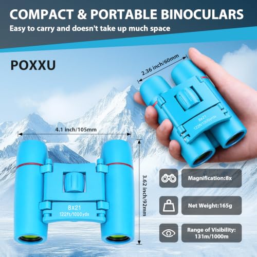 Image of Binoculars for Adults and Kids, High Powered Compact Binoculars