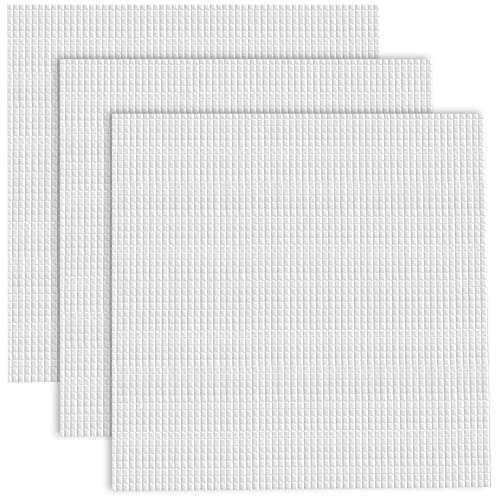 Iyowei 3Pcs Aislamientos de Cama Caliente Aislamiento del Algodón Térmico para Impresora 3D con Adhesivo Reduce el Tiempo de Calentamiento y el Consumo de Energía (Negro,300x300x10mm)