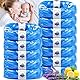 SaiXuan 12er-Pack Windeleimer Nachfüllkassetten, 4,5M Windeleimer Nachfüllfolie, Kompatibel mit Tommee Tippee Twist & Click, Sangenic Tec, Simplee, EVOH-Material, Geruchsdicht & Umweltfreundlich