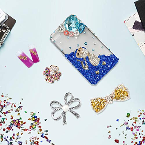 Crushed Glass for Craft, 100g Irregular Metallic Chips Sprinkles Broken Glass Chunky Glitter Nail Sequins for DIY Nail Arts Craft Epoxy Resin Filler Scrapbooking Jewelry Making Decor(Gold)