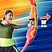 Nerf Pyrostrike Megabow, 42-Inch Bow Fires Arrows Up to 105 Feet, 2 Arrows with Soft Tips, Kids Outdoor Toys, Ages 10+ (Amazon Exclusive)