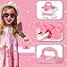 Kids Makeup Kit for Girl, Washable Pretend Dress Up Beauty Set Real Cosmetic Case for Little Girls, Safe & Non-Toxic Make Up Toys for 3 4 5 6 7 8 9 10 11 12 Year Old Girls Kids Toddler Gifts