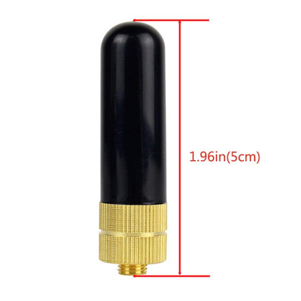 Antena de radio Retevis de 2 vías SMA-Female de doble banda UHF/VHF para BaoFeng UV-5R BF-888S Retevis H-777 RT-5R RT5 Kenwood Walkie Talkies (10 unidades)