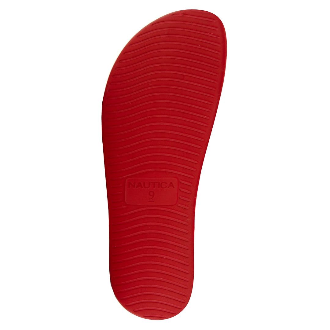 Nautica Men's Athletic Slide Sandal, Adjustable Straps, Comfort Slip-On (Regular & Wide Widths)