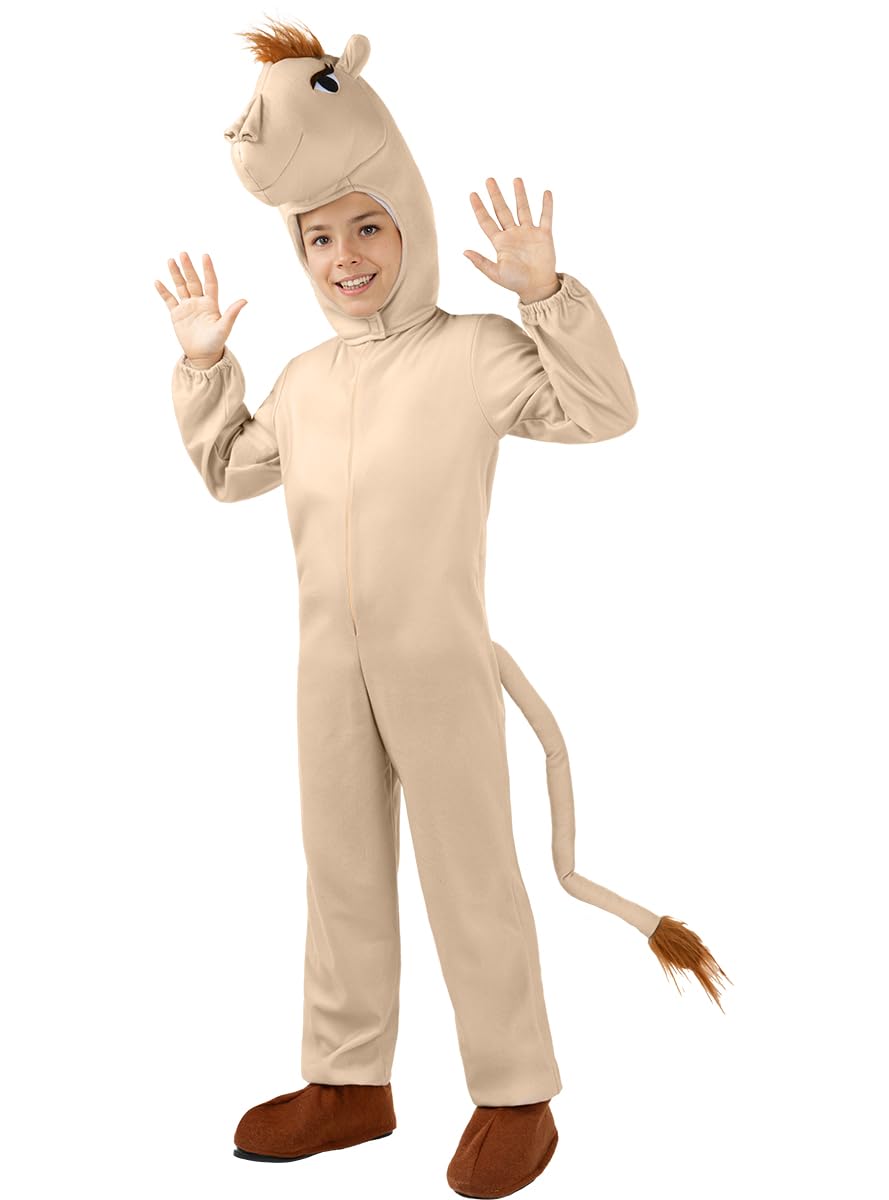 Funidelia | Costume de chameau pour fille et garçon Animaux - Déguisement pour enfant et accessoires pour Halloween, carnaval et fêtes. - Marron
