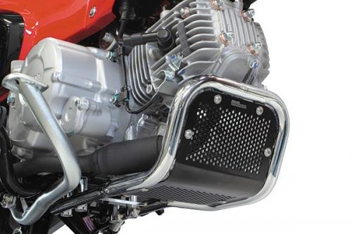 Amazon | スペシャルパーツ武川 エンジンガードキット クロームメッキ