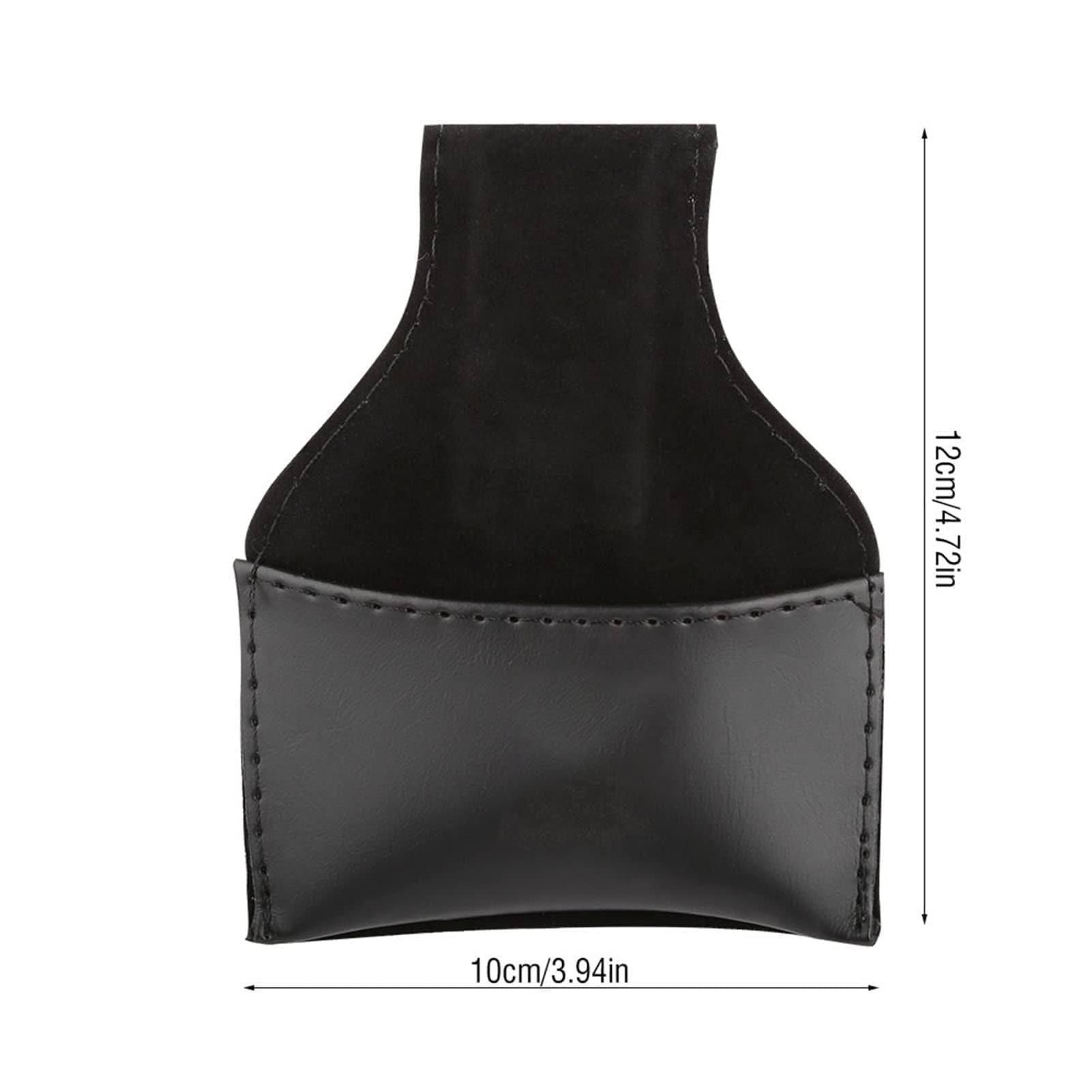Porte Craie Billard, 4.72 × 3.94 Pouces Portable Snooker Billard Sac De Craie PU Pouch Sac Accessoire, Porte Craie Billard, Sac à Craie Pour Queue De Billard, Snooker Billard Craie Sac PU Cuir Noir