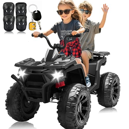 24V Kids ATV 4 Wheeler, BLISSRIDE 2 Seater Ride on Toy for Big Kids w/400W...