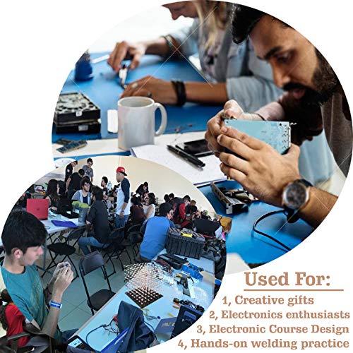 Icubesmart 3D Led Cube Light Diy Kit With 3D Animation Editing Software Squared Led 8X8X8 Electronic Toy For Children And Teenagers Learning Activities Suit(3D8S-Blue) #TOP2