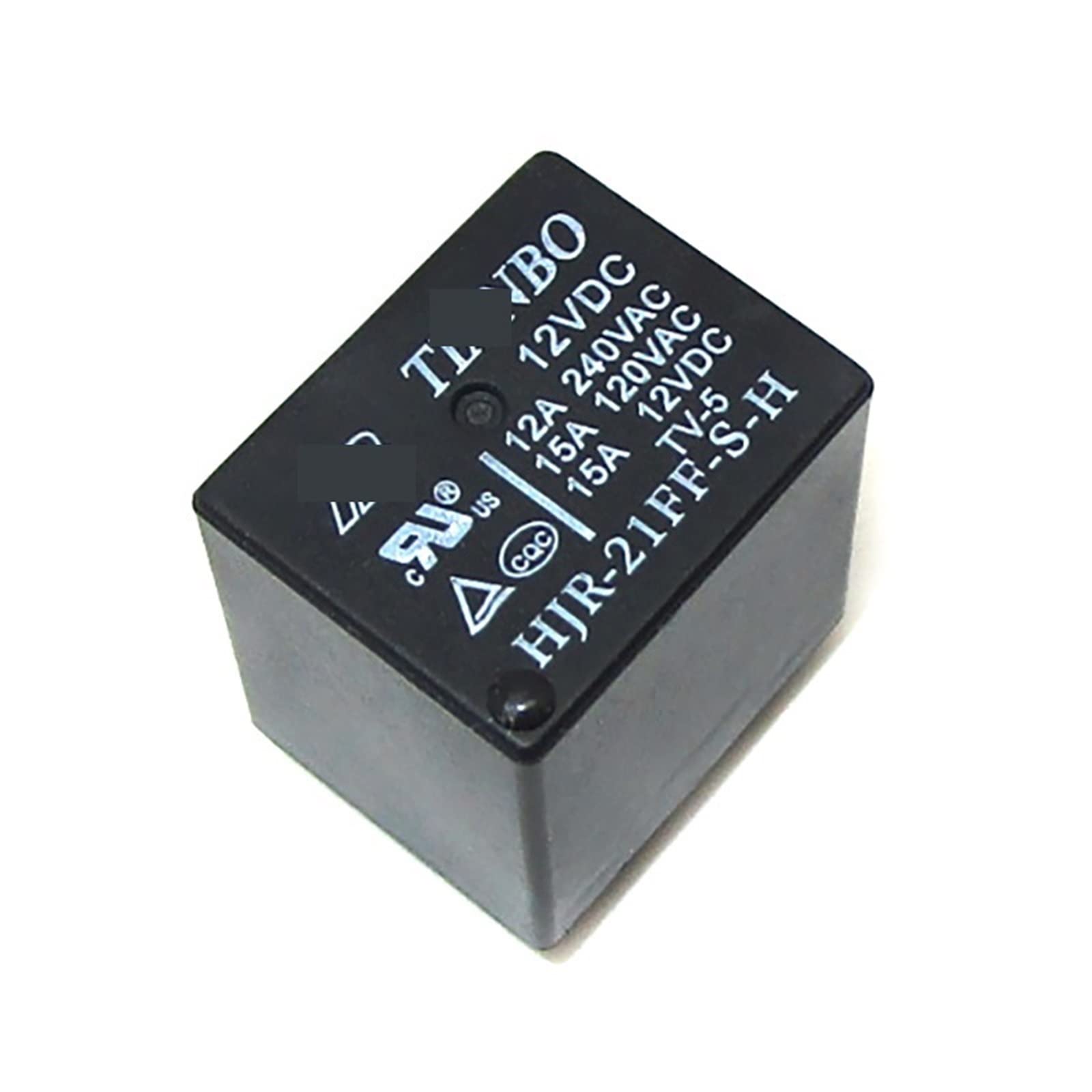 Relés HJR-21FF-S-H 24VDC de alta durabilidad con pines reforzados para placas electrónicas fijas
