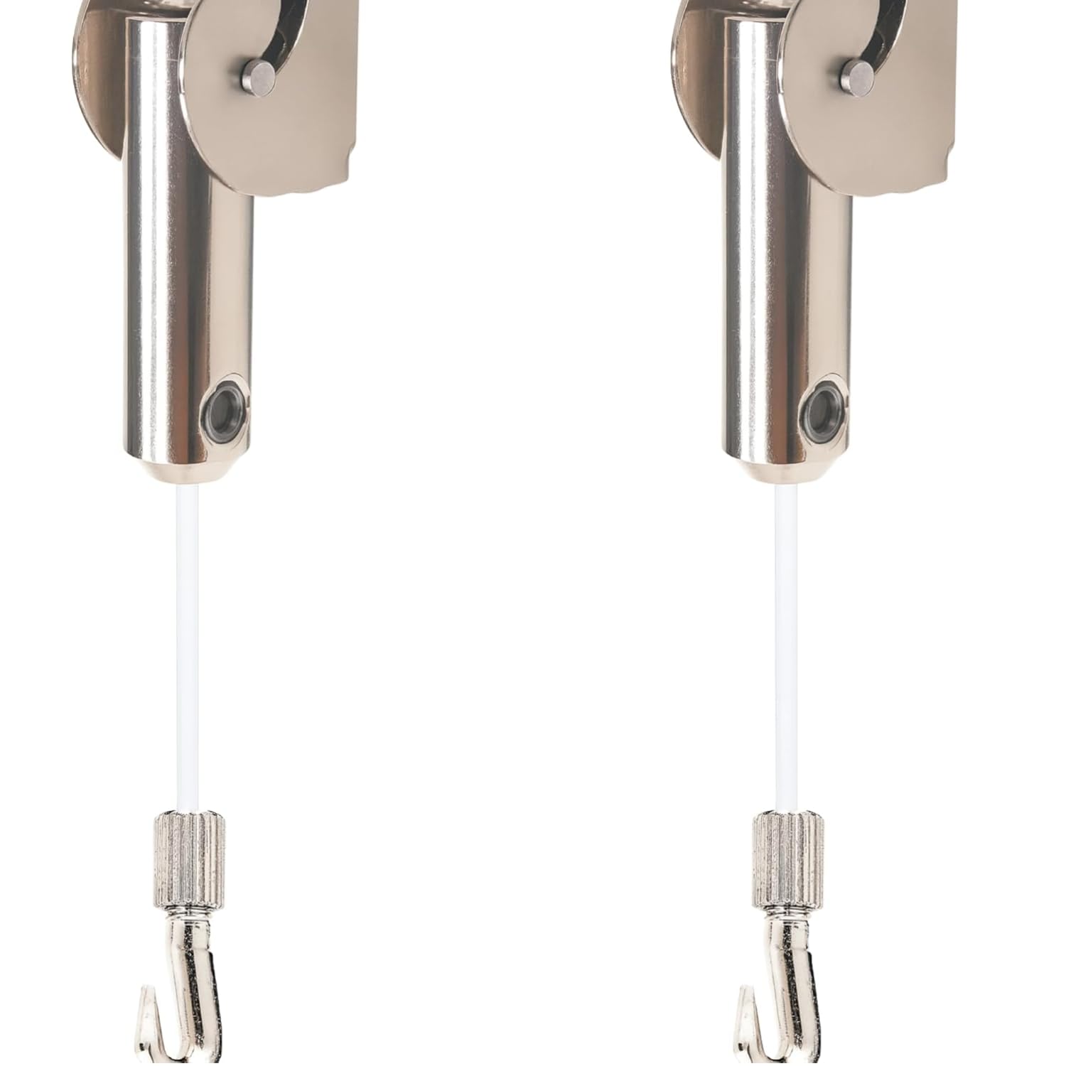 Système de suspension nylon TPS90 kit fixation mur et plafond réglable câble 2m lot de 2