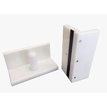 Standard 8 inch White Jogger Block 4 inch High 4x8 Paper Cutter Jogging Block