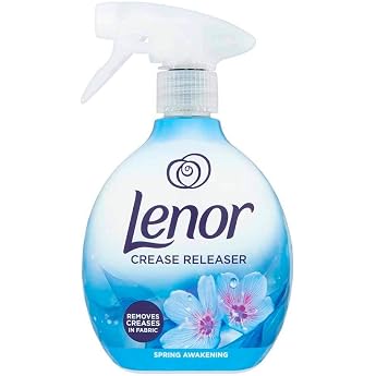 Star Laundry Aid Lenor Wrinkle Remover Spray Removes Wrinkles in Fabric Fragrance Spring Awakening 500 ml