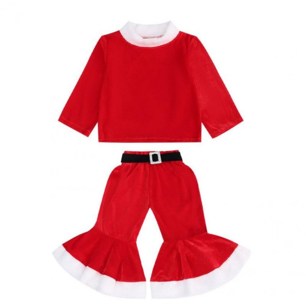 Traje de Navidad de Papá Noel para fotos familiares de Año Nuevo