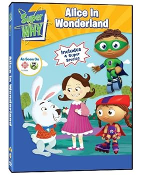 DVD Super Why: Alice in Wonderland Book