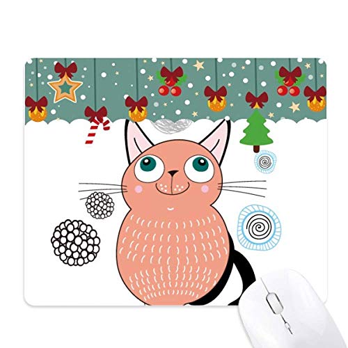Alfombrilla de ratón gato rosa Smile Animal accesorio para ordenador y laptop