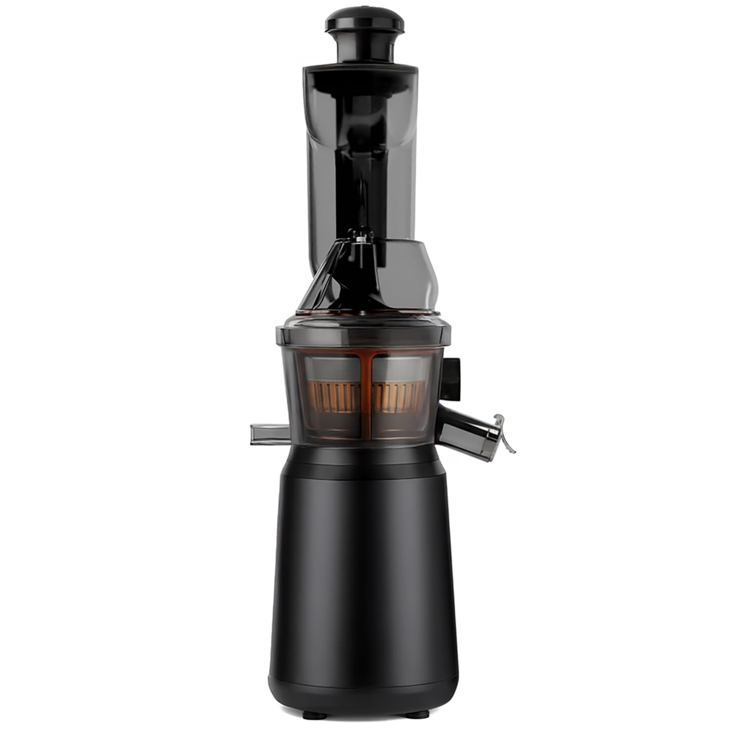 H.Koenig GSX24 Extracteur de Jus Vertical 400W 82mm Large Bouche 3 Tamis sans BPA