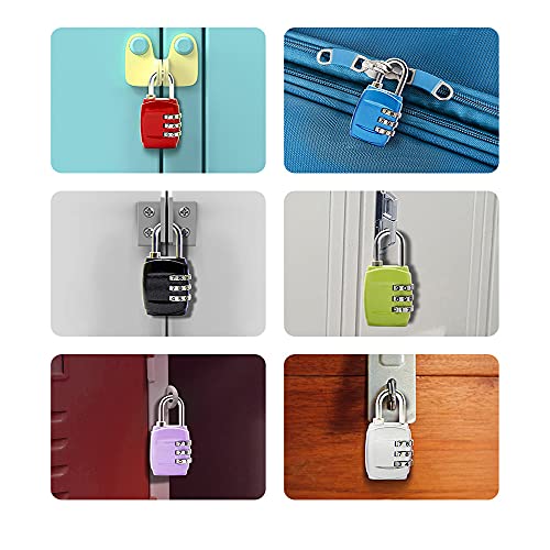 Image of PumeloChan Digital Combination Lock Padlocks for School Gym Locker, Sports Locker, Fence, Toolbox, Case, Outdoor, Fence, Hasp and Storage (Green)