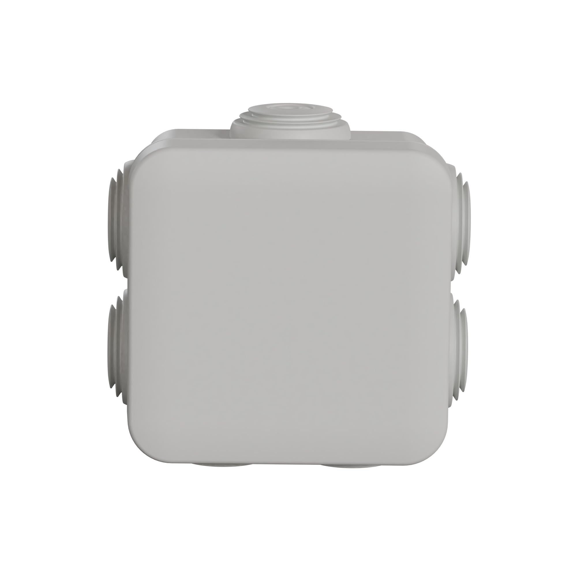 Schneider Electric ENN05032 Mureva BOX puszka rozgałęźna, 5 szt. puszek natynkowych z 7 końcówkami Ø 20 mm, 65 x 65 x 45 mm, nadaje się do pomieszczeń wilgotnych i zewnętrznych, klasa ochrony IP55,
