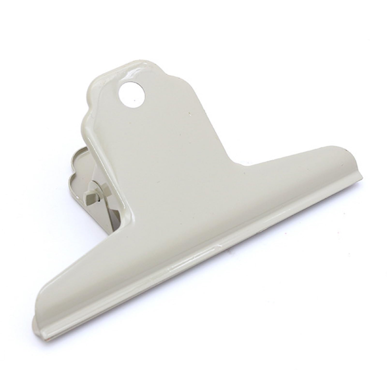 10 Pack Bulldog Clip Grande, Clip de aglutinante de Metal, Clips de Toro Grandes de Metal Largo, Abrazaderas de Papel de aglutinante de Acero Inoxidable, Clips de Bulldog de Gran tamaño,D