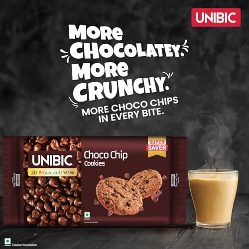 Image of Unibic Chocolate Chip Cookies |Weight may vary 900g /975g (Pack of 2)