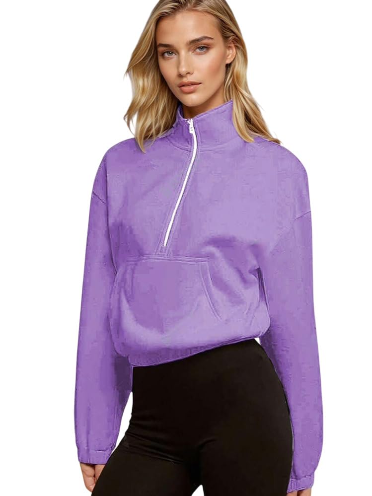 kotty Women's Versatile Fit Sweatshirt Made for City Outings, Travel Days and Stylish Winter Vibes-picture-5