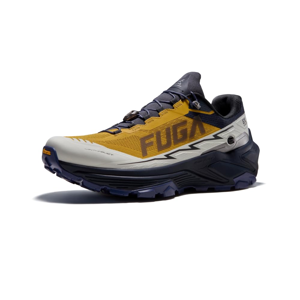 KAILAS Fuga Ex 3, Scarpe da Trail Running Uomo (Mustard Yellow, Sistema Taglie Calzature EU, Adulto, Numero, Media, 44.5)