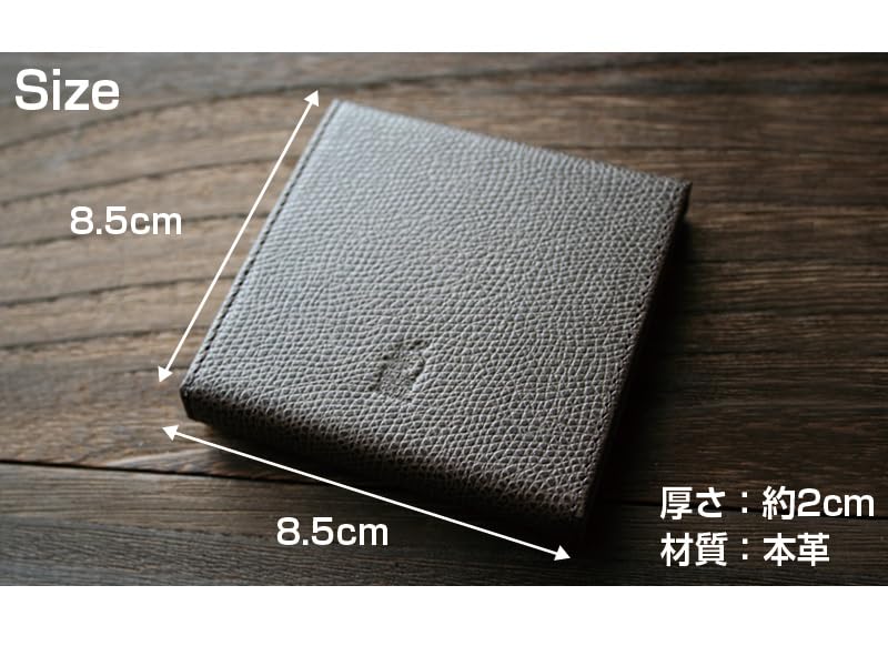 Amazon.co.jp: 【COBU】本革ポストイットケース 付箋ケース (黒, L