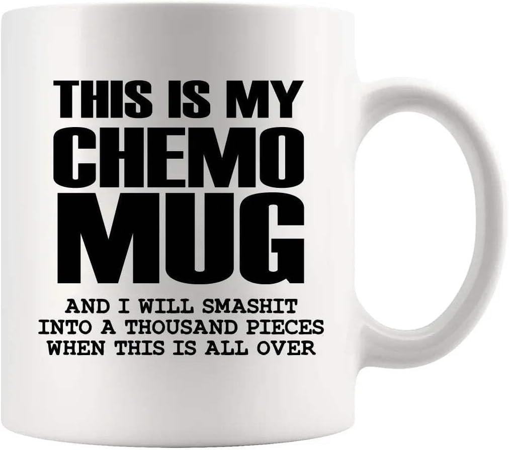 This Is My Chemo Mug Cancer Survivor Gifts Awareness Motivational Inspirational Gift 11 oz White 11 oz