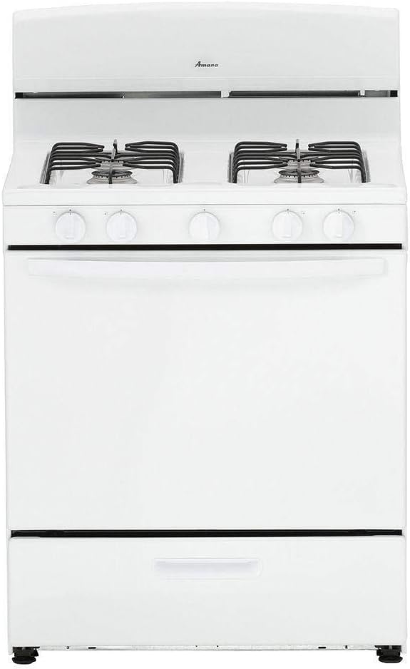 AMANA AGR4230BAW 5.1 cu. ft. Single Oven FreeStanding Gas