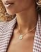 Kendra Scott Letter B Pendant Necklace for Women, Fashion Jewelry, 14k Gold-Plated Brass, Gold Metal, Letter B