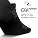 Feetures High Performance Ultra Light Ankle Sock - No Show Socks for Women & Men with Heel Tab - Black, Medium - (1 Pair)