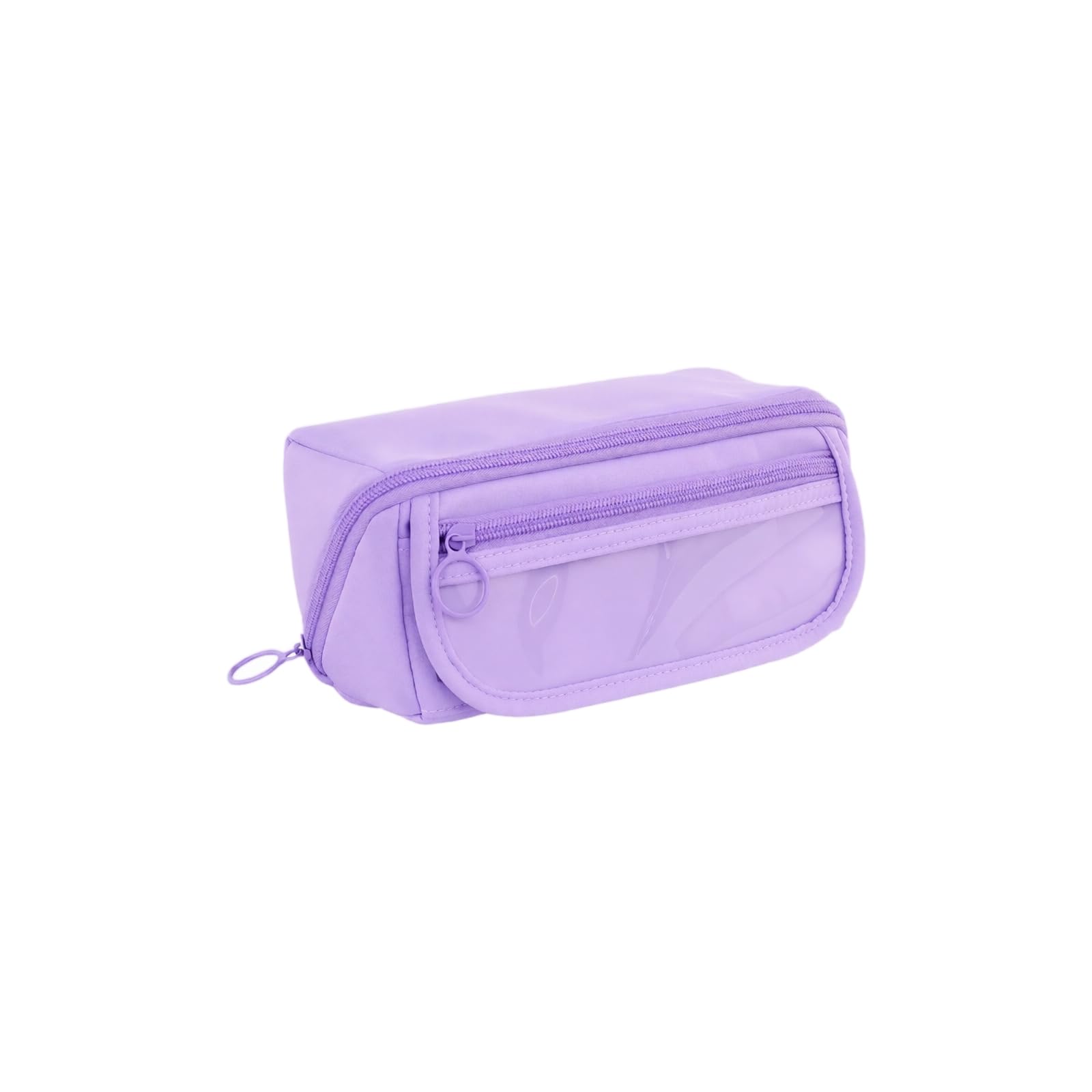 Large Capacity Pencil Case with 9 Compartments for School Purple โ image 1