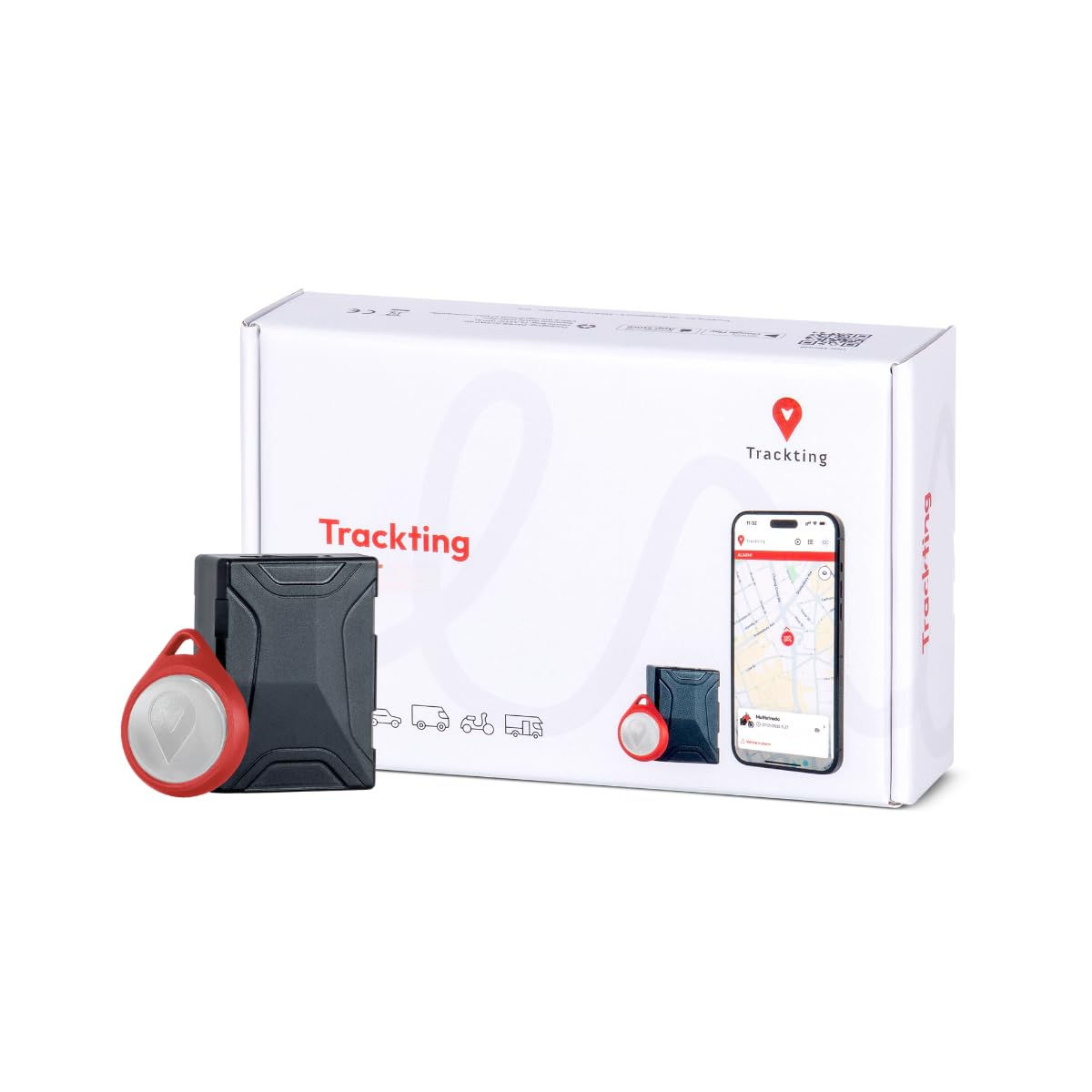 FindCar- GPS Tracker 4G For Car, Motorcycle And Truck With Direct Battery Connection And Built-in SIM, Vehicle Tracking With App, Anti-Theft System, Speed Alert And Low-Cost Subscription