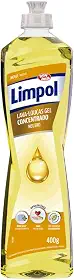 Detergente Gel Concentrado para Louças Limpol, Neutro, 400g