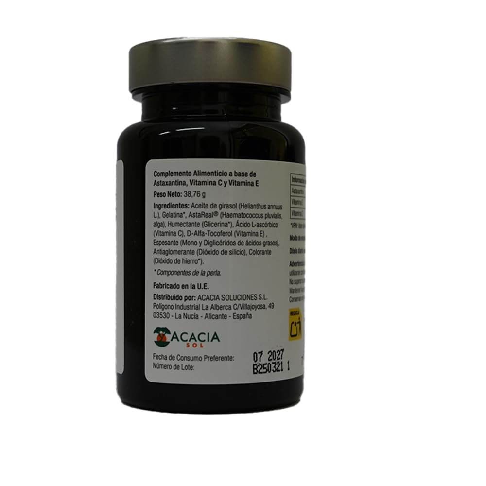 Astaxin 60 capsule di 4 mg di Vbyotics