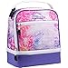 High Sierra Stacked Compartment Lunch Bag (Unicorn Clouds/Lavender/White)
