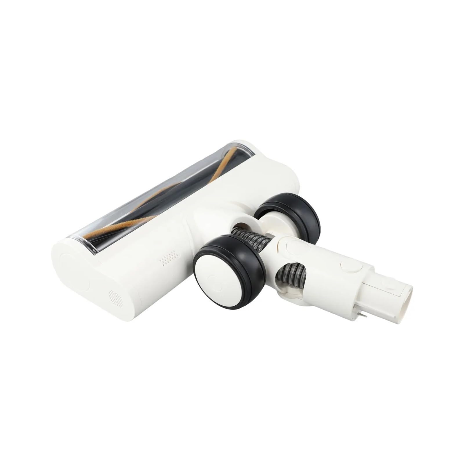 Cabezal de rodillo de cepillo de piso eléctrico blanco con LED | Compatible con Dream R10 T20/T30, aspiradora inalámbrica, limpieza profunda ligera