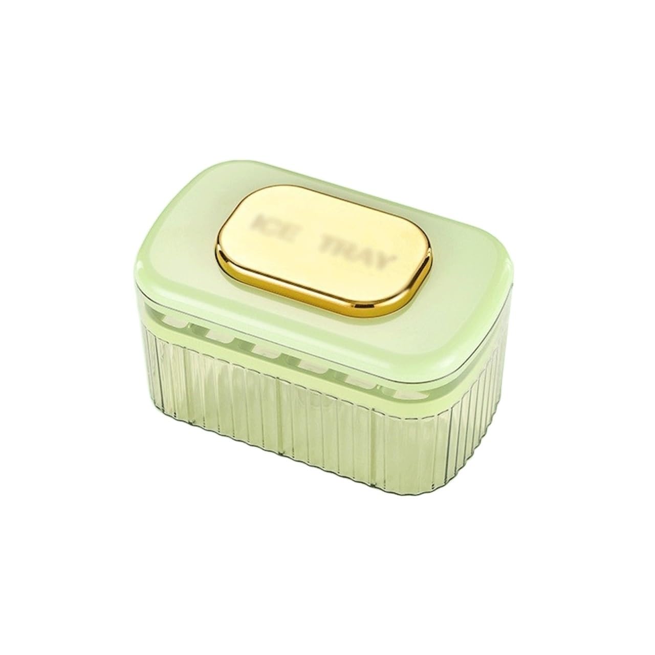 MOOWI Ice Bucket Ice Bucket Press Type ice Cube Maker Ice Box Tray Silicone Kitchen Gadget Ice Ball Mold Beer Coffee Quick Freeze Keeps Ice Cold & Dry (Color : 2)