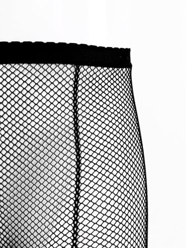 renvena Girls Bowknot Tights Fishnet Stockings Kids Solid Color Stretchy Pageant Dance Pantyhose3