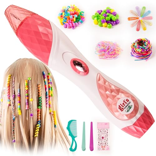BESCOST DIY Hair Braiding Machine with Beads - Kids Automatic Hair...