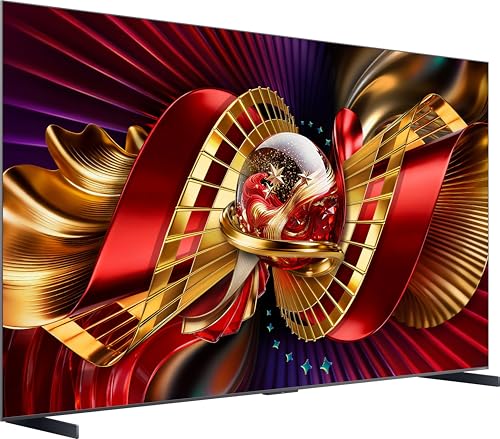 TCL 98C8L SQD-Mini LED 98 Zoll Fernseher, 4K Smart TV, Google TV, HDR10+ – Ansicht 3