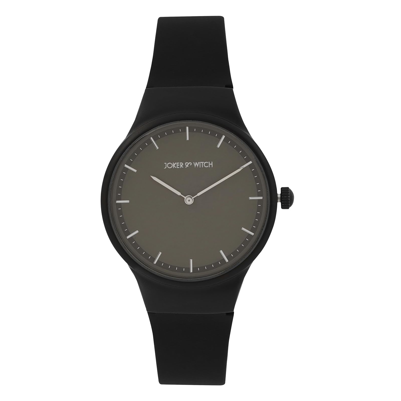 Joker & Witch Riviera Black Silicone Strap Watch Analogue Watch Unisex (B0CZXSW27B) Amazon Price History, Amazon Price Tracker