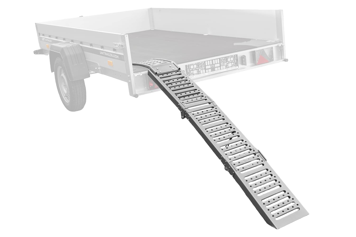 UNITRAILER Rampe de Chargement Pliable ALR005, 200 cm, 250 kg