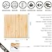 K&F-qianzhi Panel De Pared 3D Imitación De Madera Grano Revestimiento Ladrillo Panel...